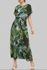 Tropical Canopy Maxi Dress