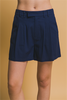 Moonbeam Linen Trouser Button Front Shorts (Assorted)