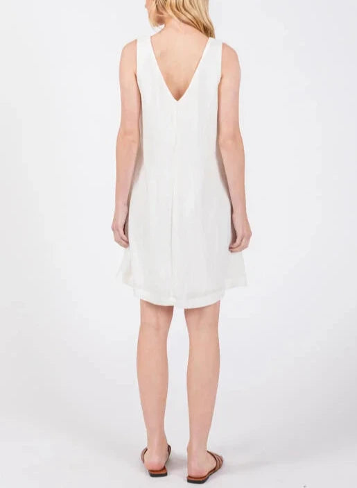 Prima Donna V-Neck Flowy Mini Dress (Assorted Colors)