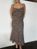 Run Wild Leopard Print Sleeveless Maxi Dress