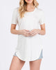 Simple Sally Relaxed Round Neck T-Shirt (Assorted Colors)