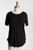 Simple Sally Relaxed Round Neck T-Shirt (Assorted Colors)