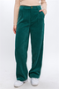 RAE CORDUROY WIDE HIGH WAISTED PANT HUNTER GREEN