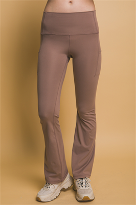 Luxe Flex Flared Bottom Side Pocket Leggings (Assorted)