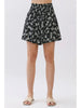 Midnight Petals Smocked Shorts