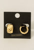 Thick Gold Huggies