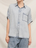Buttoned by the Bay Short Sleeve Top