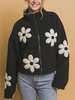 Daisy Darlin' Fleece Zip Up Jacket (Assorted)