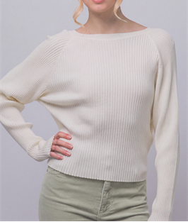 Sleek ribbed Knit