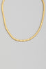 Gold Beaded 1MIL Dainty Necklace