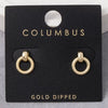 Rope Knob Mini Stud Earrings