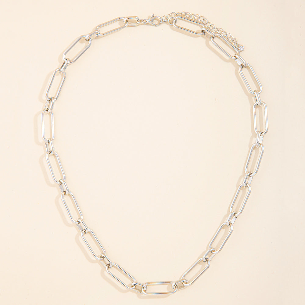 Golden Links Chain Necklace