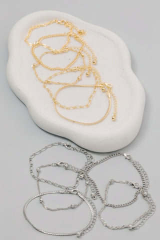 Golden Touch (5) Ring Set