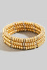 Beaded Rhinestone Stretch Bracelet