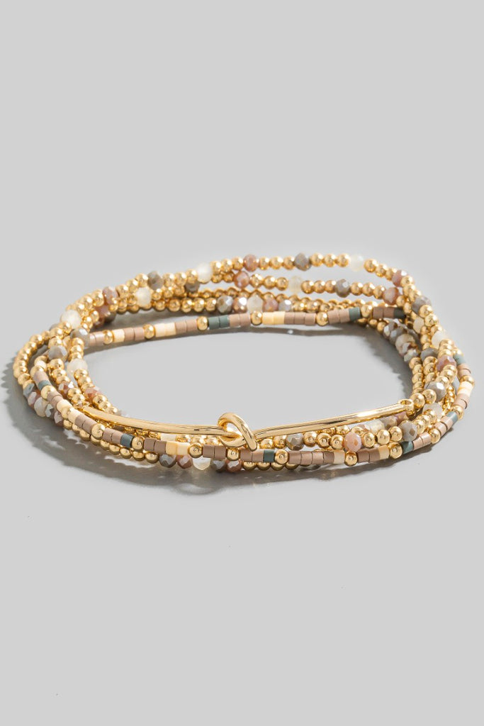 Seed Bead Stretch Bracelet