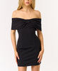 Her Latest Beau Off the Shoulder Mini Dress (Assorted Colors)