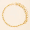 Rope Chain Clasp Bracelet
