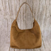 Cinnamon Girl Suede Slouch Purse