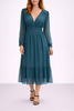 Emerald Muse Midi Dress