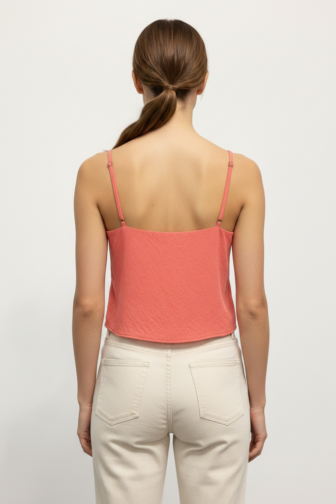 Peachy Keen Flowy Tank Top
