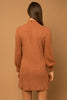 Pumpkin Spice Long Sleeve Midi Dress