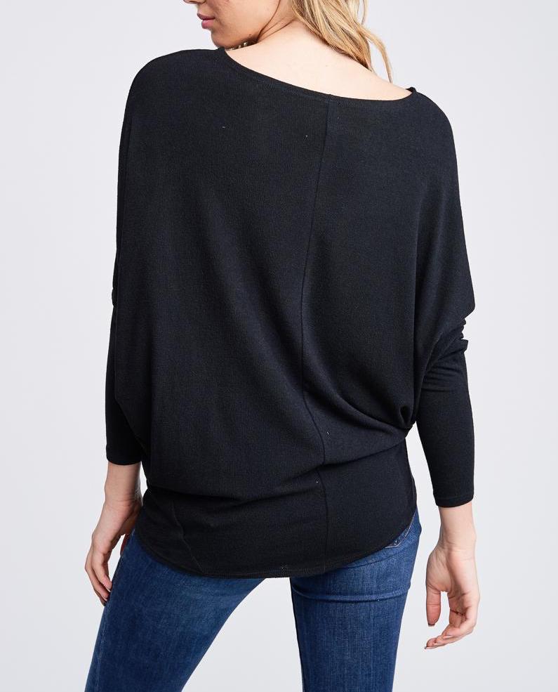 24/7 Classic Dolman Long Sleeve Top (Assorted Colors)