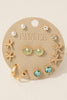 Seashells, Starfish, and Pearls Earring Set