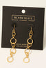 Ring Dangle Earrings