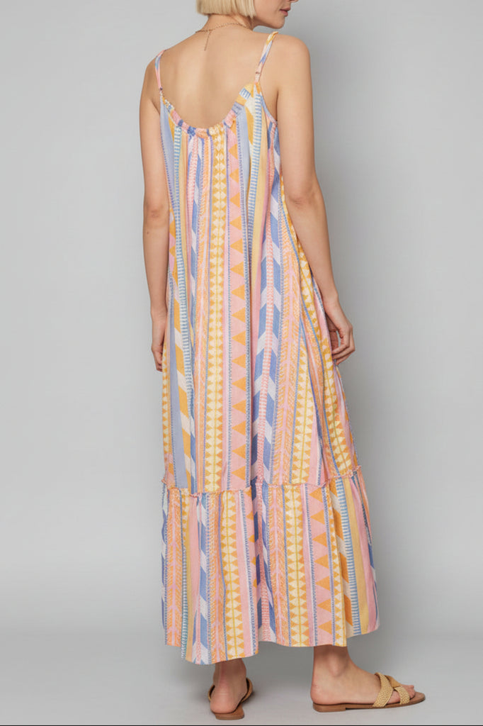Sunwoven Stripe Midi Dress