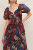 Violet Hour Puff Sleeve Maxi Dress