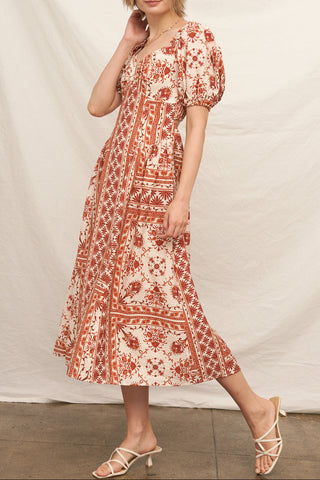 Seraphine Satin Maxi dress