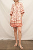 Falling for Autumn 3/4 Sleeve Dress