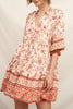Falling for Autumn 3/4 Sleeve Dress