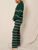 Mackenzie Multi Striped Sweater Top