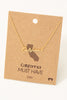 California Cursive Dainty Nameplate Necklace (Assorted)