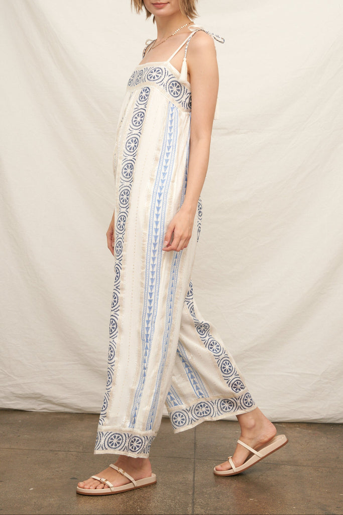 Solar Flare Back Tie Romper