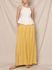 Honey Drizzle Relaxed Fit Pleated Wide Leg Pants