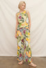 Tropical Pop Sleeveless Top