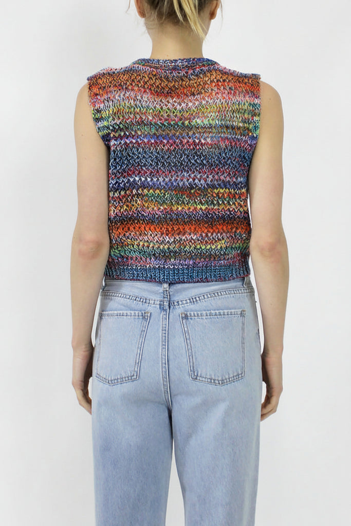 Rainbow Knit Tank
