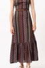 Noir Embroidery Woven Skirt in Mulitcolor