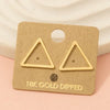 Triangle Stud Earrings (assorted)