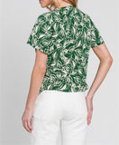 Island Oasis Printed Blouse in Green
