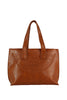 Tribal Adventures Detailed Large Brown Tote Bag