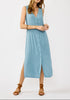 Ocean Dream Button Down Dress