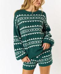 Crossing Comfort Soft Wrap Front Cropped Sweater (Assorted)