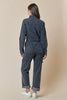 Tokyo Washed Denim Utility Jump Suit