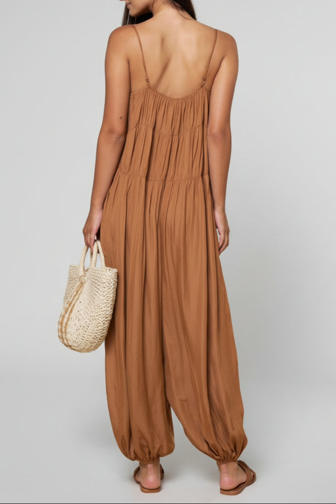 Smocked Cami Harem Jumpsuit