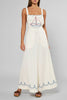 Marina Embroidered Wide-Leg Jumpsuit