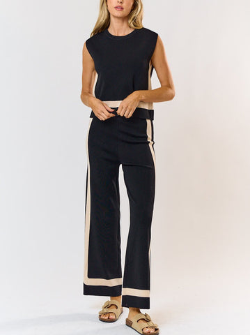Lori Wide Leg Linen Trouser Pant (Assorted Colors)