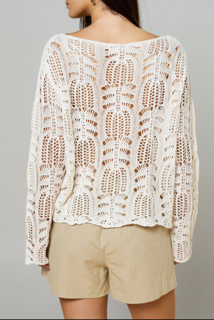 Luna Lace Sweater